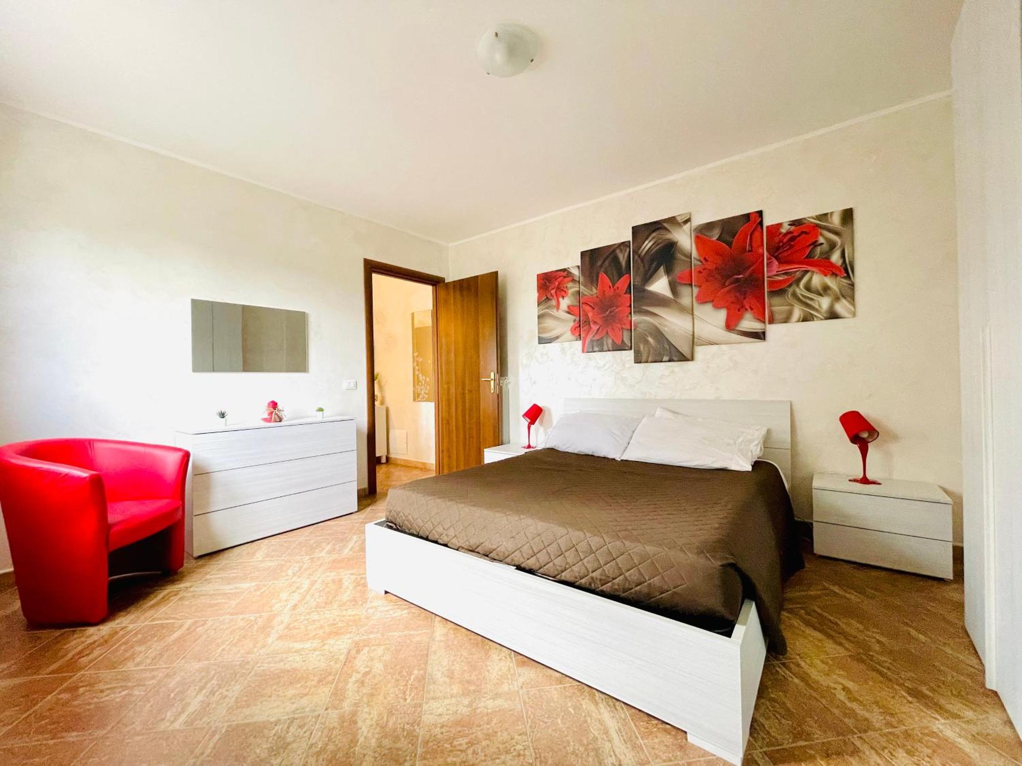 Apartamento [La Casina Del Colle] Confort,Centrale,P. Gratuito. Manziana Exterior foto